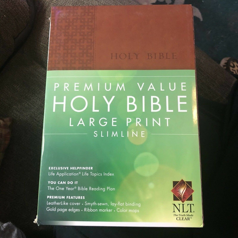 Holy Bible (2012, Imitation Leather, Large Type / large print edition) New - Picture 2 of 5